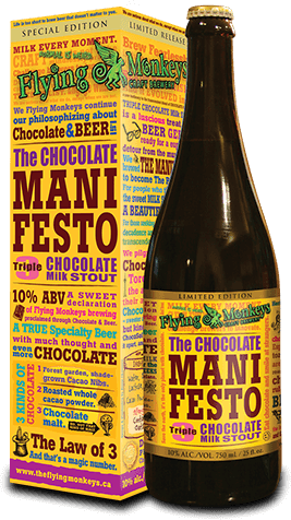 Flying Monkeys The Chocolate Manifesto - Triple Chocolate Milk Stout - Speciaalbier Expert