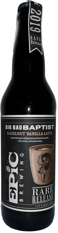 Epic Brewing Company Big Bad Baptist Hazelnut Vanilla Latte (Release #2) - Speciaalbier Expert