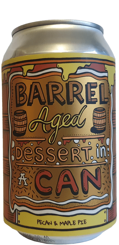 Amundsen Bryggeri Barrel Aged Dessert In A Can - Pecan And Maple Pie - Speciaalbier Expert