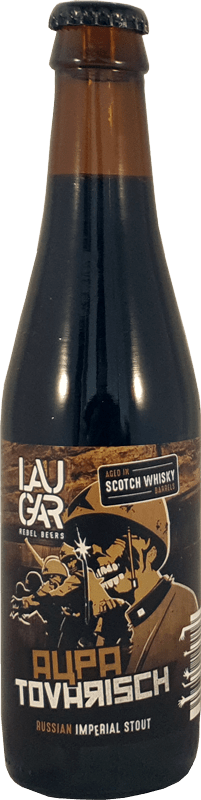 Laugar Aupa Tovarisch Scotch Whisky Barrel Aged - Speciaalbier Expert