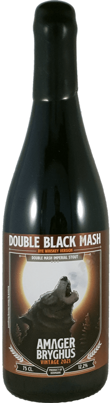 Amager Bryghus Double Black Mash (2021) Rye Whiskey Version - Speciaalbier Expert