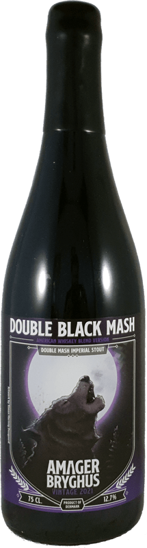 Amager Bryghus Double Black Mash (2021) American Whiskey Blend Version - Speciaalbier Expert