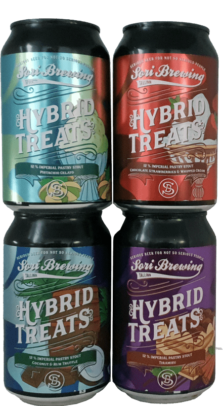 Sori Brewing Hybrid Treats 4Pack - Vol.5 t/m Vol.8 - Speciaalbier Expert