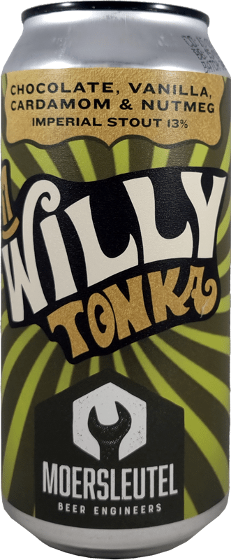 De Moersleutel Willy Tonka - Chocolate, Vanilla, Cardamom & Nutmeg - Speciaalbier Expert