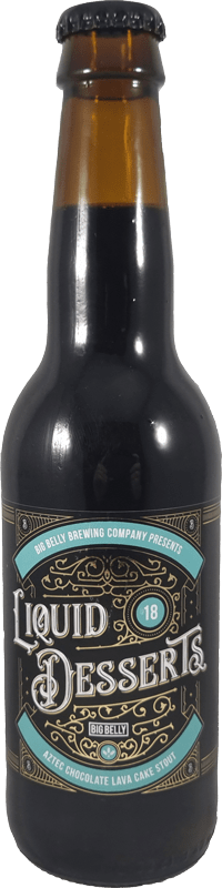 Big Belly Brewing Co. Liquid Desserts 18 - Aztec Chocolate Lava Cake Stout - Speciaalbier Expert