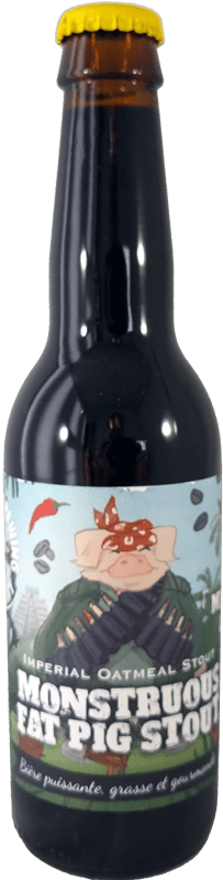 The Piggy Brewing Company Monstruous Fat Pig Stout Mexican Cake Edition - Speciaalbier Expert